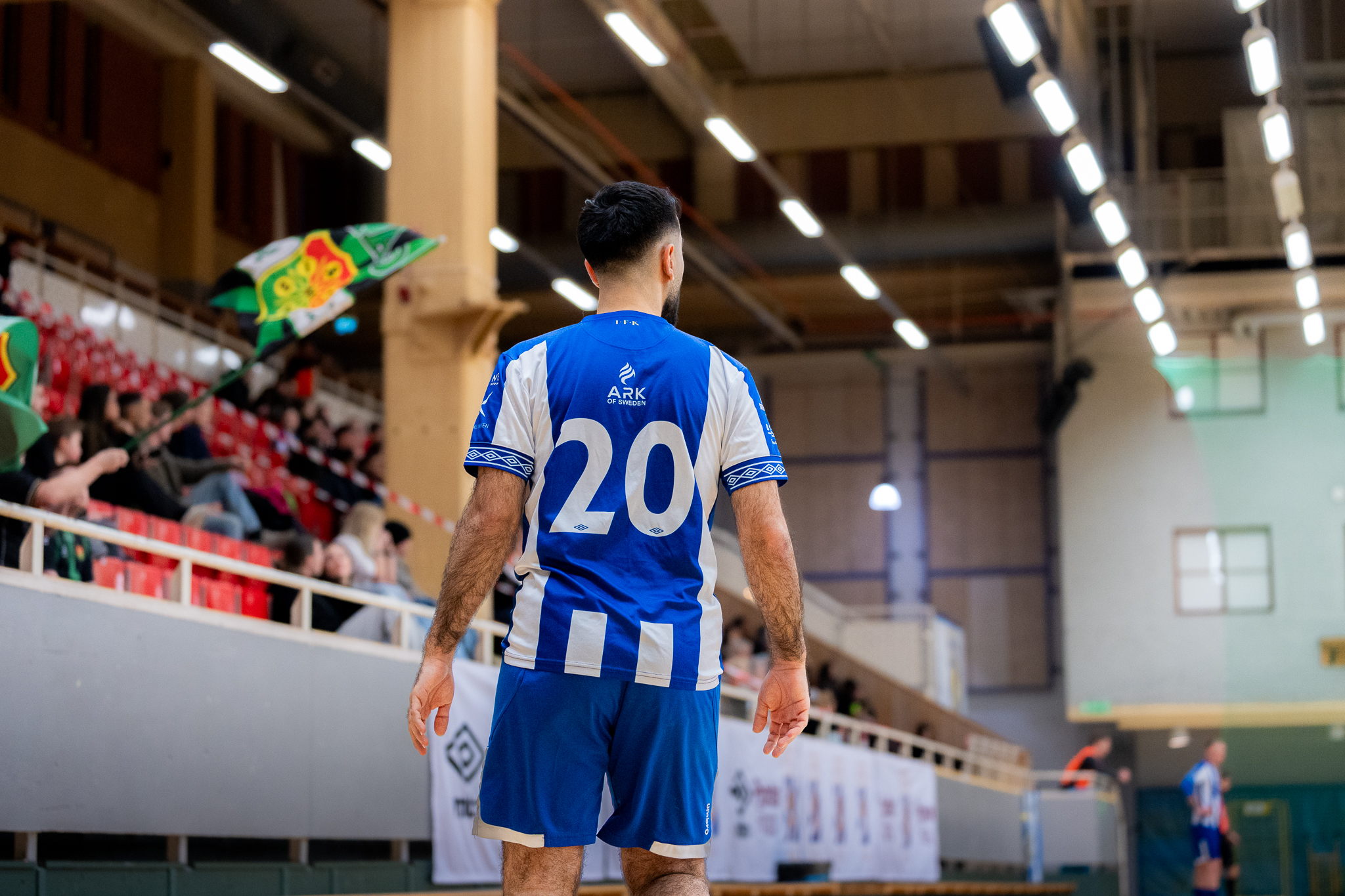 Bild från derby mellan IFK Göteborg Futsal och GAIS Futsal
