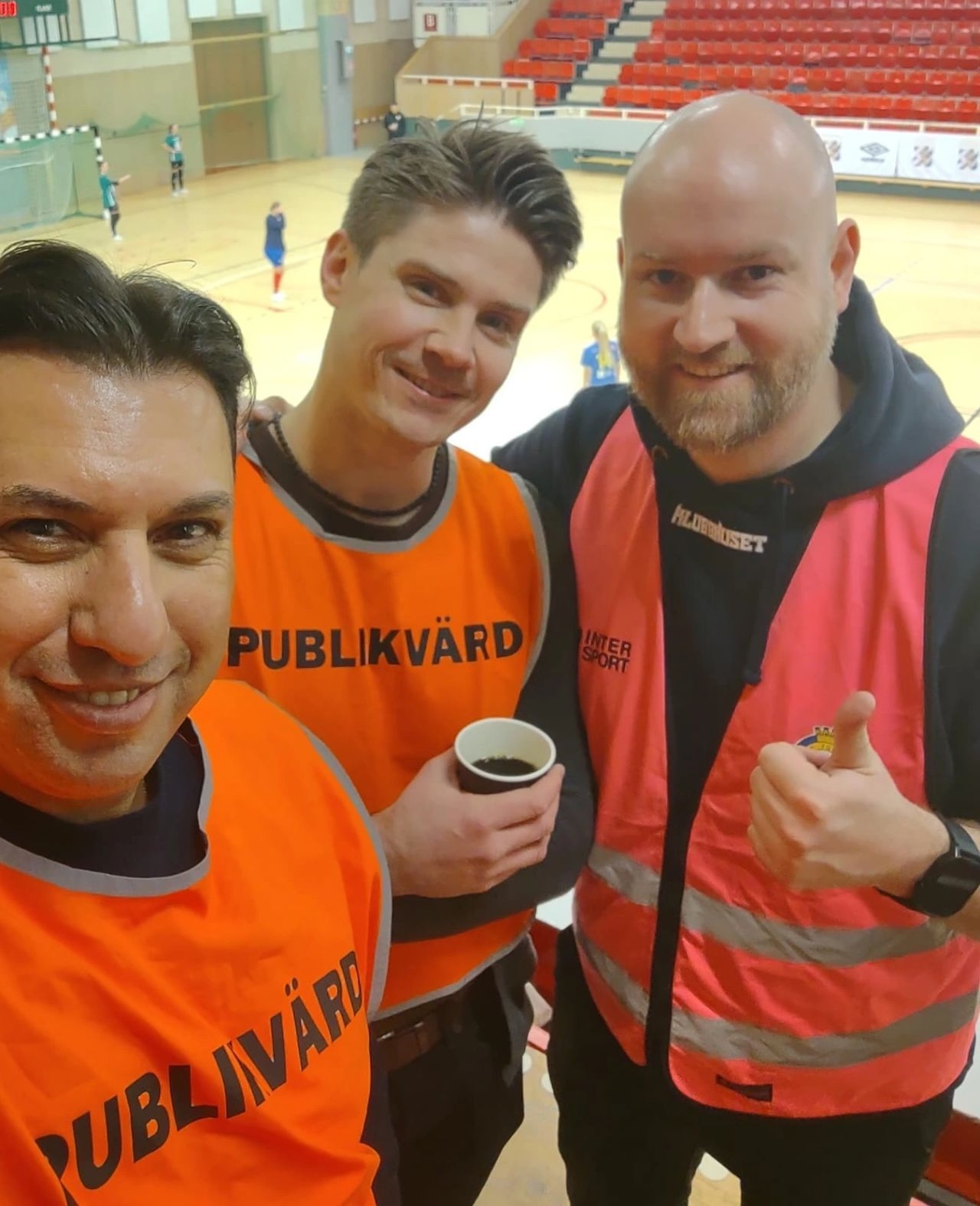Bild på Patrik Fallqvist Magnusson under en match med IFK Göteborg Futsal