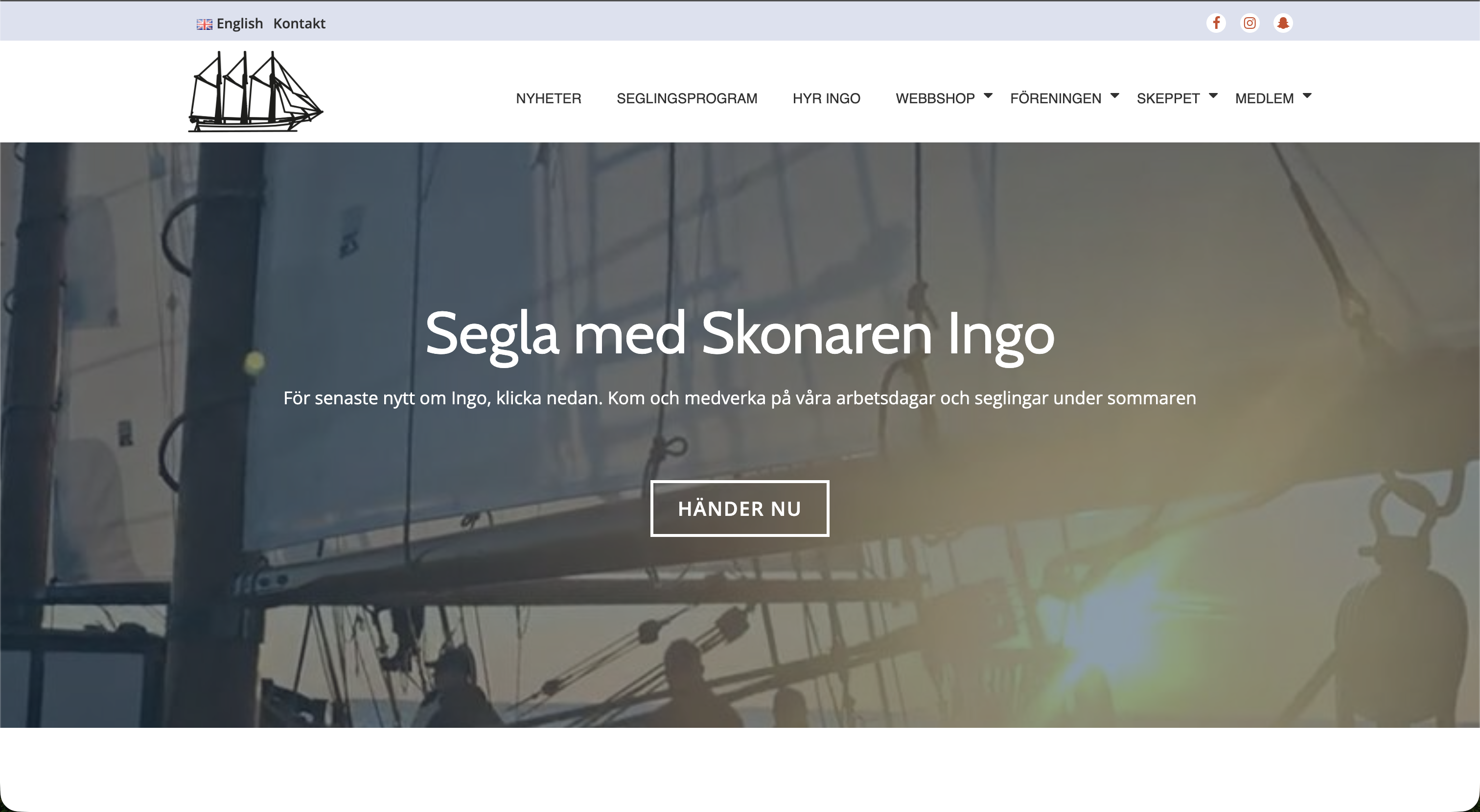 Bild av Skonaren Ingos hemsida